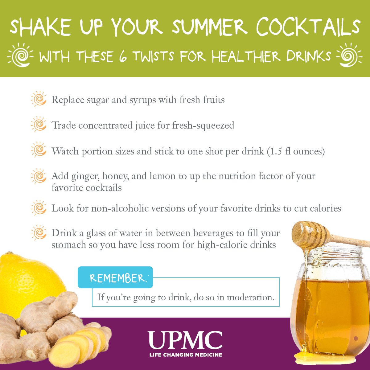 use these healthy drink tips and recipes
