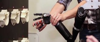 Pitt-UPMC researchers help a paralyzed man feel again with the help of a mind-controlled robotic arm
