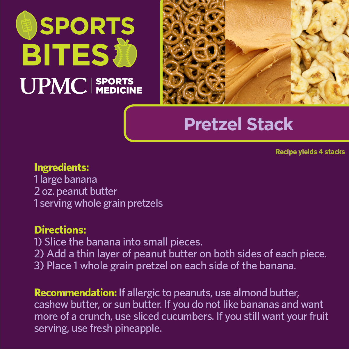 Learn how to make this healthy pretzel snack