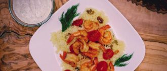 Try this easy shrimp and couscous recipe